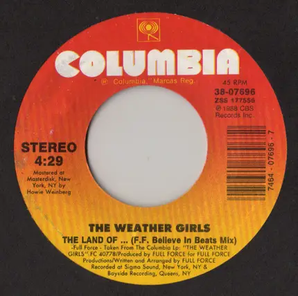 The Weather Girls - Land of the Believer