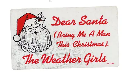 The Weather Girls - Dear Santa (Bring Me A Man This Christmas)