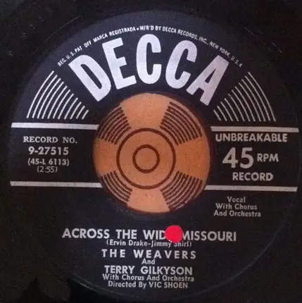 The Weavers And Terry Gilkyson - On Top Of Old Smokey