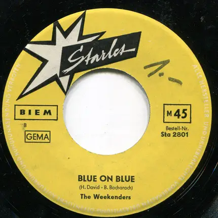 The Weekenders - It's My Party / Blue On Blue