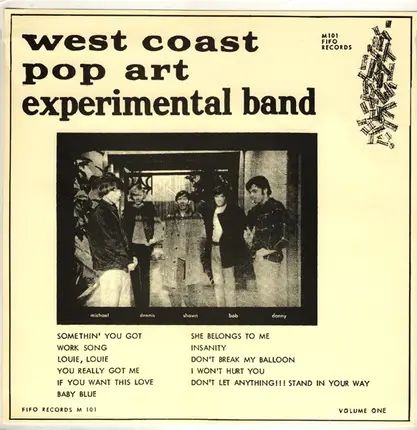West Coast Pop Art Experimental Band - Volume 1