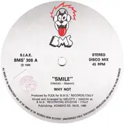 12inch Vinyl Single - The Why Not - Smile / Comet 059