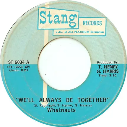 The Whatnauts - We'll Always Be Together