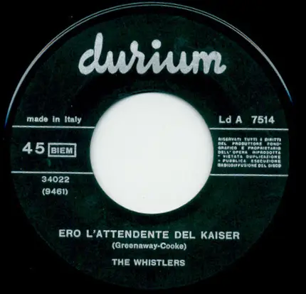 The Whistlers - Ero L'Attendente Del Kaiser