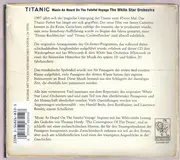 CD - The White Star Orchestra - Titanic: Music As Heard On The Fateful Voyage - Digisleeve + Attached Booklet