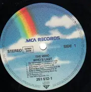 Double LP - The Who - Who's Last