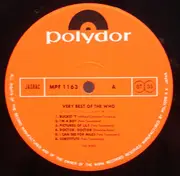LP - The Who - Very Best Of The Who - OBI + INSERT