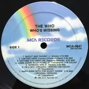 LP - The Who - Who's Missing