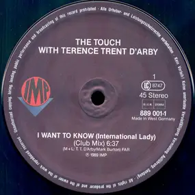 Terence Trent D'Arby - I Want To Know (International Lady)