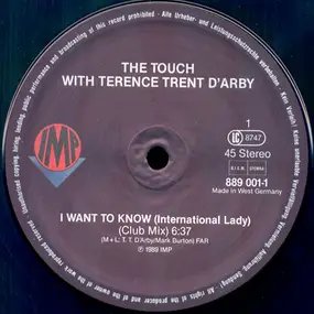 Terence Trent D'Arby - I Want To Know (International Lady)