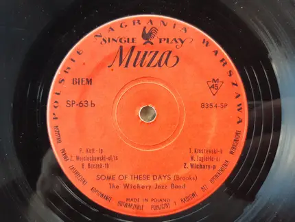 The Wichary Jazz Band - Mackie Messer / Some Of These Days