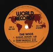 7inch Vinyl Single - The Wigs - E. P. - Orange cover / Insert