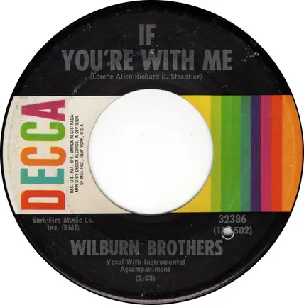 The Wilburn Brothers - We Need a Lot More Happiness