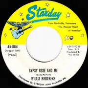 7inch Vinyl Single - The Willis Brothers - Gypsy Rose And Me