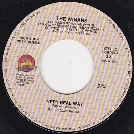 The Winans - Very Real Way