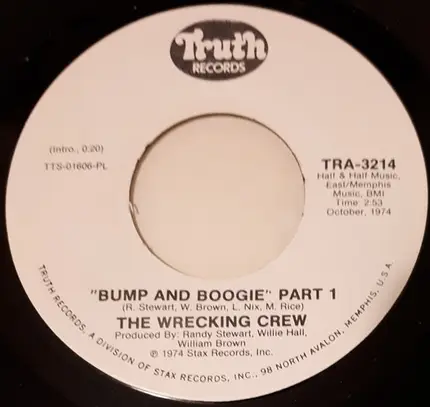 The Wrecking Crew - Bump And Boogie