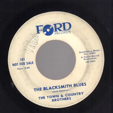 The Town & Country Brothers - My Japanese Sweetheart / The Blacksmith Blues