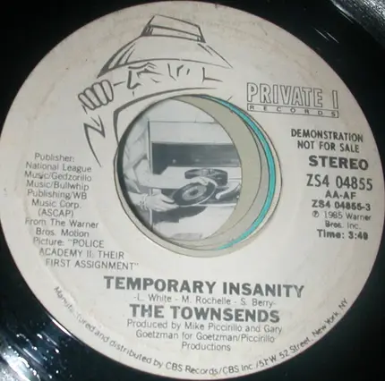 The Townsends - Temporary Insanity