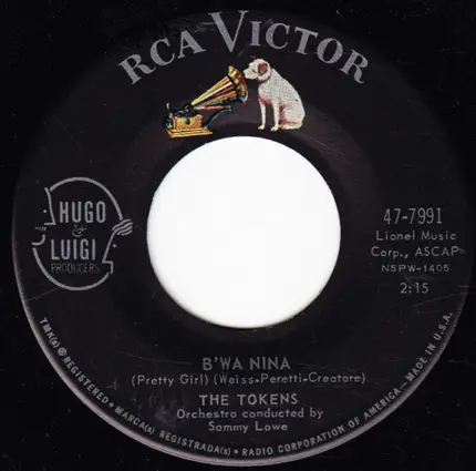 The Tokens - B'wa Nina (Pretty Girl)
