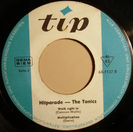 The Tonics - Hitparade - The Tonics