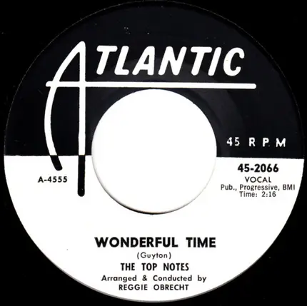 The Top Notes - Walkin' With Love / Wonderful Time