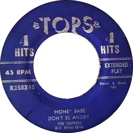 The Toppers / Fred Gibson - 4 Hits