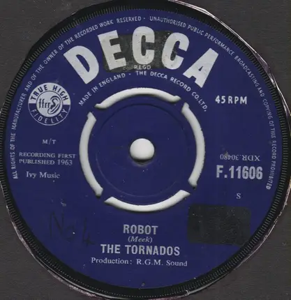 The Tornados - Robot