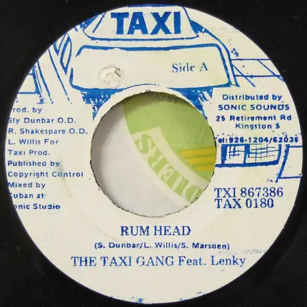 The Taxi Gang Feat. Steven 'Lenky' Marsden - Rum Head