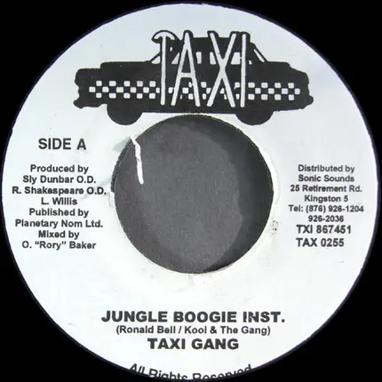 The Taxi Gang - Jungle Boogie