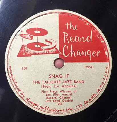 The Tailgate Jazz Band - Chattanooga Stomp / Snag It