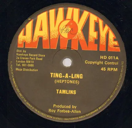 The Tamlins - Ting-A-Ling