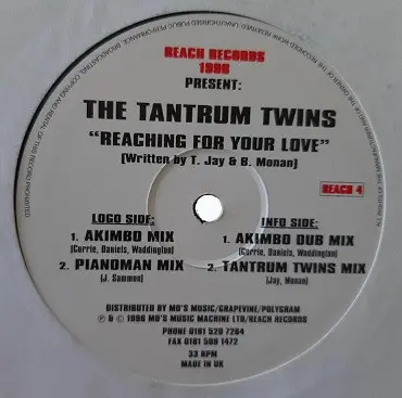 The Tantrum Twins - Reaching For Your Love