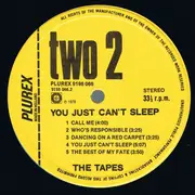 LP - The Tapes - You Just Can't Sleep