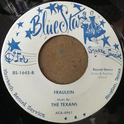 The Texans - Rose Room / Fraulein