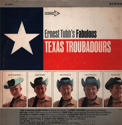 The Texas Troubadours - Ernest Tubb's Fabulous Texas Troubadours