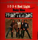 12inch Vinyl Single - The Teens - 1-2-3-4 Red Light / Baby Blue - Signed