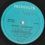 10'' - The Tell Tale Singers - Negro Spirituals & Gospels