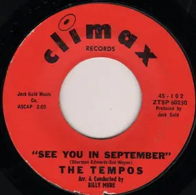 The Tempos - See You In September / Bless You My Love