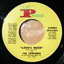 7inch Vinyl Single - The Temprees - Love's Maze / Wrap Me In Love