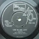 7inch Vinyl Single - The Temptations - Law Of The Land / Funky Music Sho Nuff Turns Me On