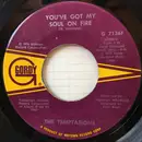 7inch Vinyl Single - The Temptations - You've Got My Soul On Fire / I Need You
