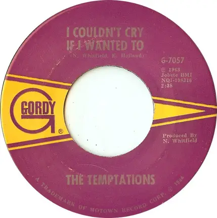 The Temptations - (I Know) I'm Losing You