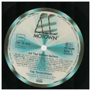 LP - The Temptations - All The Million Sellers
