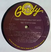 LP - The Temptations - Greatest Hits - Mono