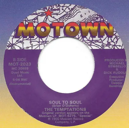 The Temptations - Soul To Soul