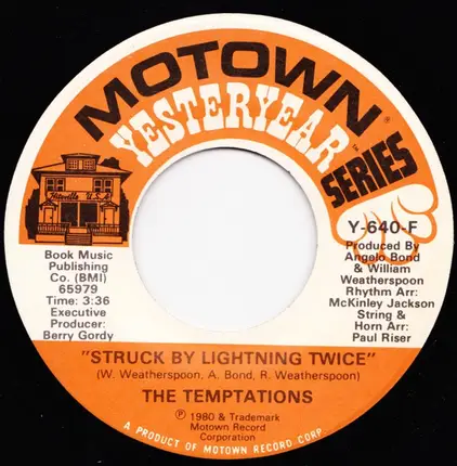The Temptations - Power / Struck By Lightning Twice