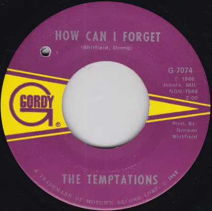 The Temptations - Please Return Your Love To Me