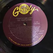 LP - The Temptations - Temptations Live! - Mono
