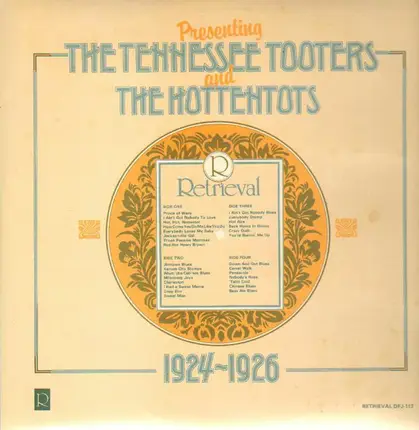 The Tennessee Tooters & The Hottentots - The Recordings 1924-1926