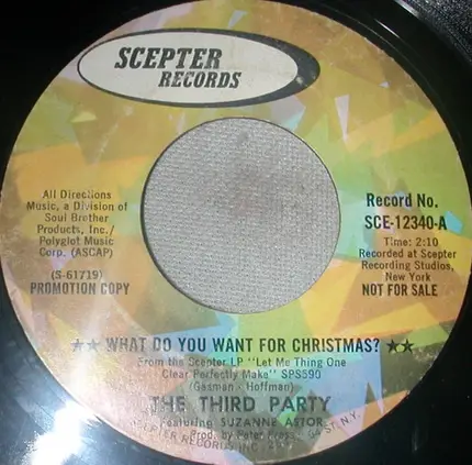 The Third Party - Everybody / What Do You Want For Christmas